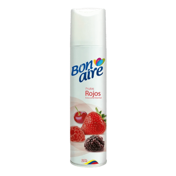 BONAIRE SPRAY FRUTOS ROJOS 12UND*400ML