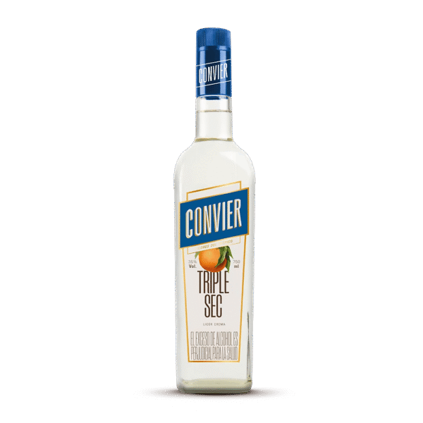 TRIPLE SEC CONVIER UNDX750ML