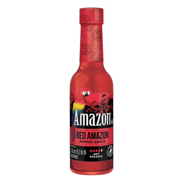 SALSA AMAZON ROJA HOT NAL 12UNDX90ML (3.0OZ)
