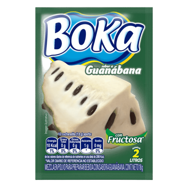 BOKA SABOR GUANABANA 24DISP*10UND*18GR(180GR)