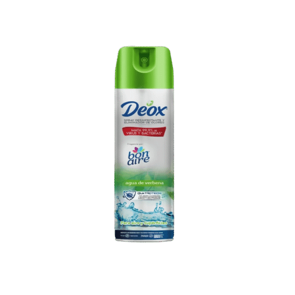 SPRAY DESINF ELIMINADOR DE OLOR AGUA DE VERBENA 12UND*250ML