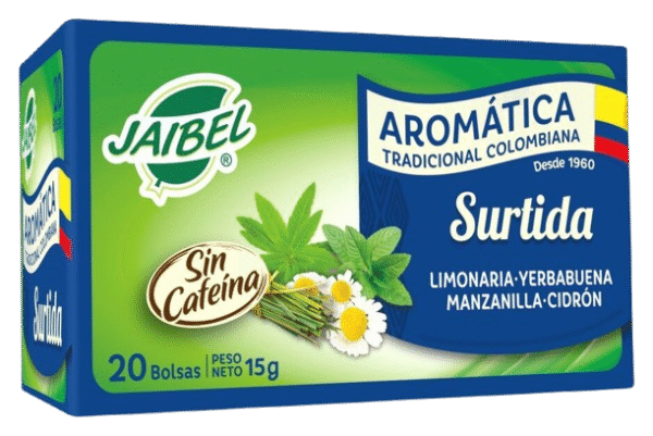 AROMATICA SURTIDA JAIBEL TRADICIONAL 20UND*15GR