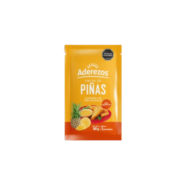 SALSA DE PIÑAS ADEREZOS 12DISPX12UNDX80G(960G)