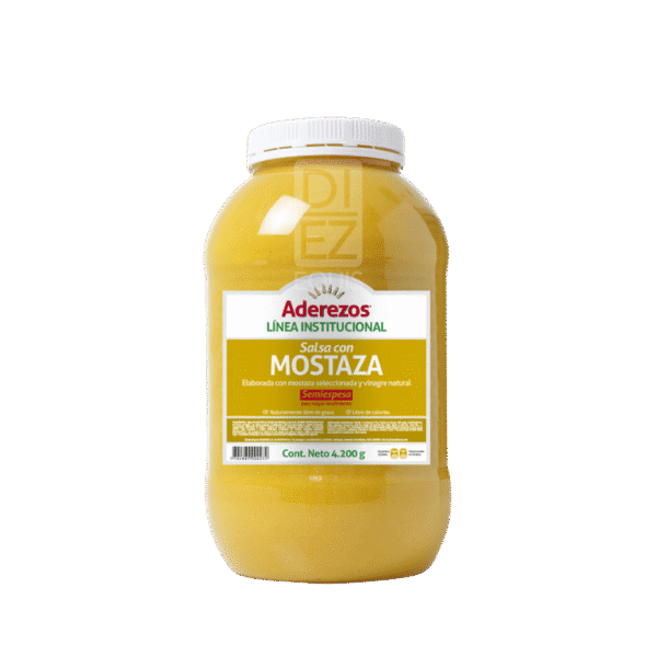 MOSTAZA ADEREZOS GALON 4UNDX4200G