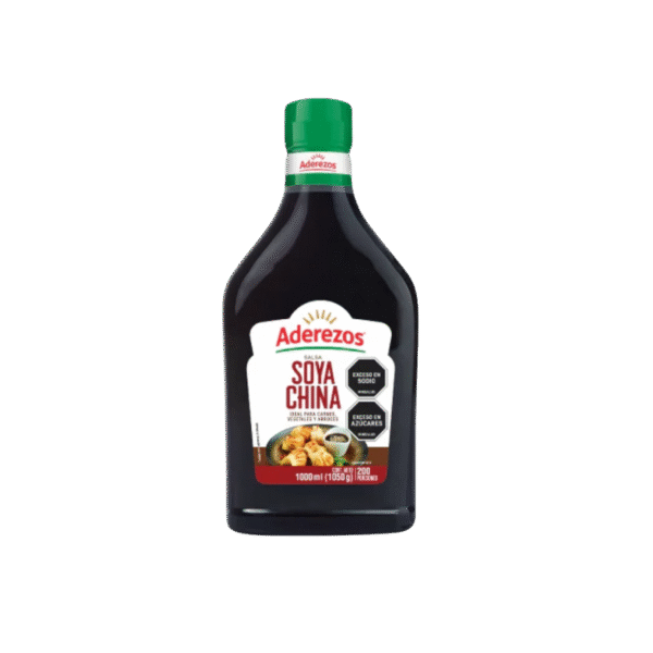 SALSA DE SOYA CHINA ADEREZOS 20UNDX1050G
