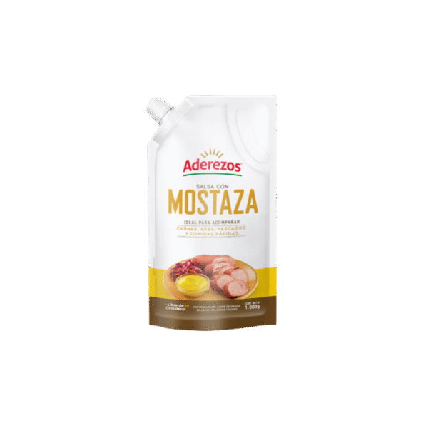 SALSA CON MOSTAZA ADEREZOS BOLSA 20UND*1000GR