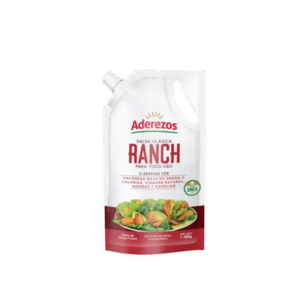 SALSA CLASICA RANCH ADEREZOS 20UNDX1000G