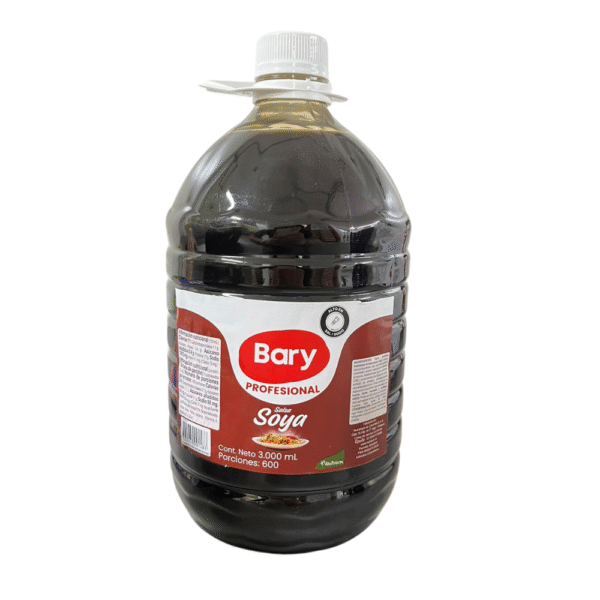 SALSA DE SOYA BARY GARRAFA 4UND*3000ML