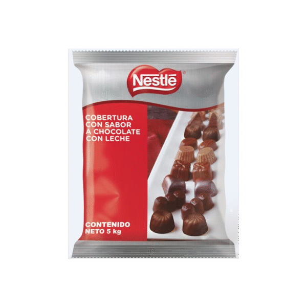 COBERTURA CON SABOR CHOCOLATE NESTLE 12UNDX500G