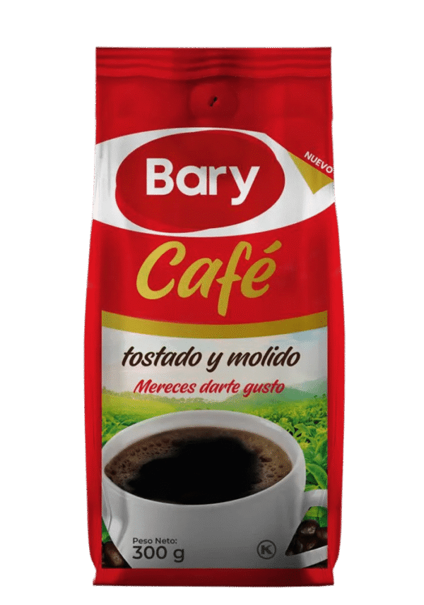 CAFE TOSTADO Y MOLIDO BARY 18UNDX300GR