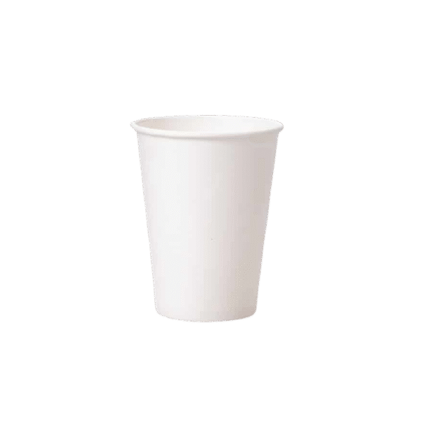 VASO 12 ONZ PAPEL BLANCO 25DISP*40UND