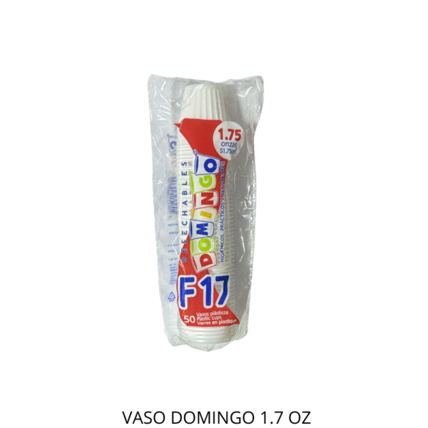 VASO DOMINGO 1.7 ONZ 60DISP*50UND