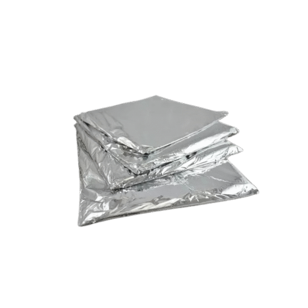 BOLSA ALUMINIO 1/2 POLLO N 2 10DISP*100UND