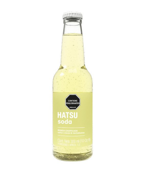SODA HATSU VNR LIMON HIERBA BUENA 6UND*300ML