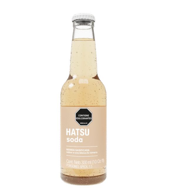 SODA HATSU VNR UVA BLANCA ROMERO 6UND*300ML