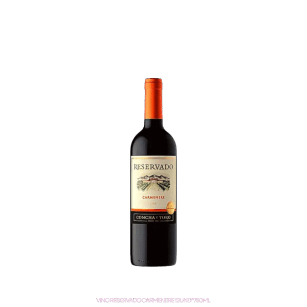 VINO RESERVADO CARMENERE 12UND*750ML