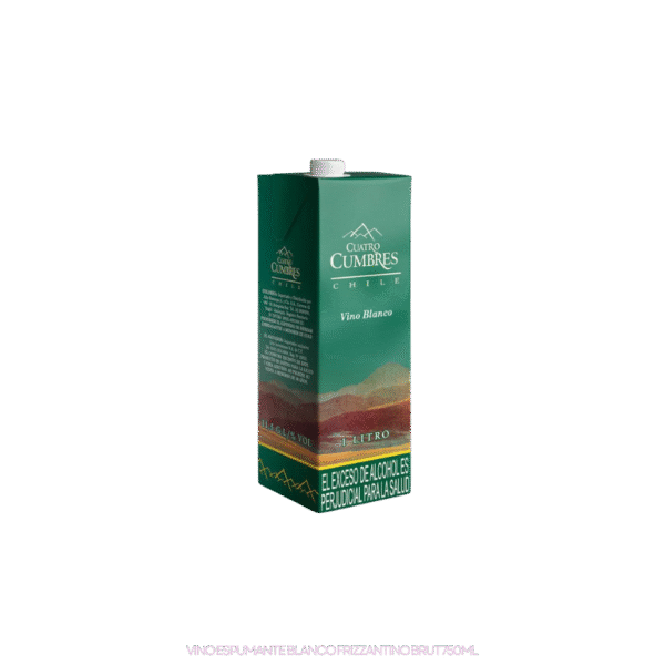 VINO 4 CUMBRE BLANCO TETRA 1000ML