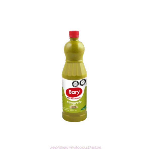 VINAGRETA BARY FRASCO 12UNDX1165G