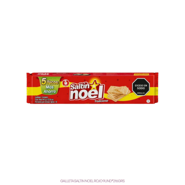 GALLETA SALTIN NOEL ROJO  5UNDX441G