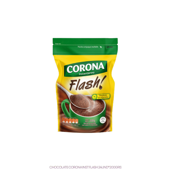 CHOCOLATE CORONA INSTANTANEO TRADICIONAL 24UNDX200G