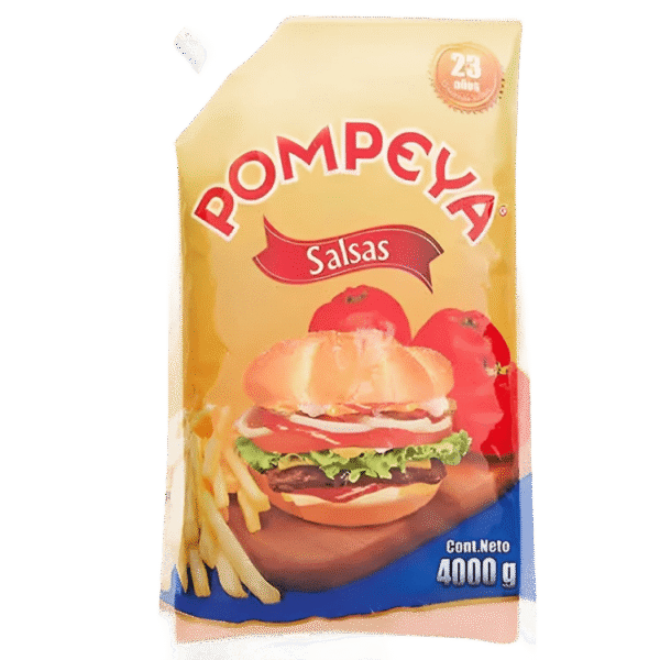 SALSA ROSADA POMPEYA BOLSA 12UND*1000GRS