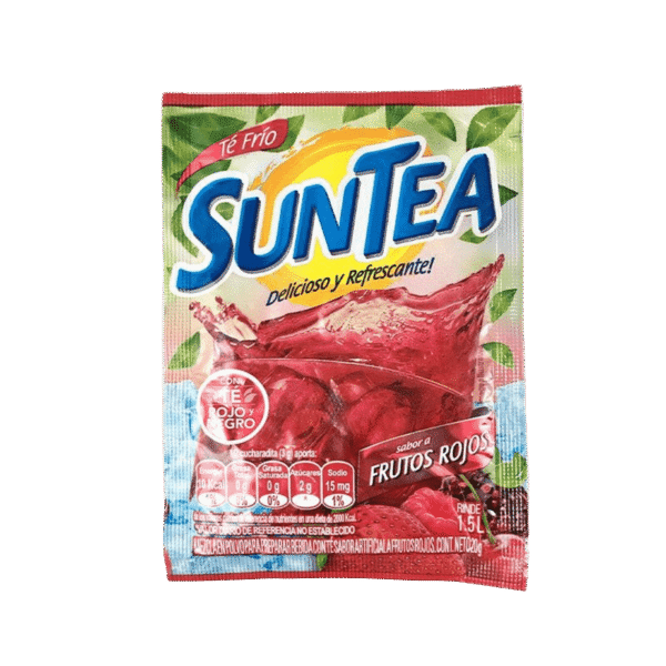 SUNTEA SABOR FRUTOS ROJOS CJA 20 DISP*12UND*240GR