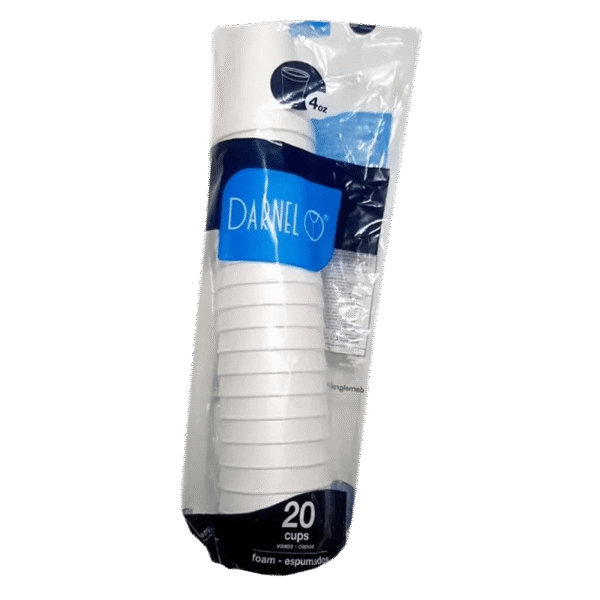 VASO ESPUMADO DARNEL 4 ONZ 100DISP*20UND