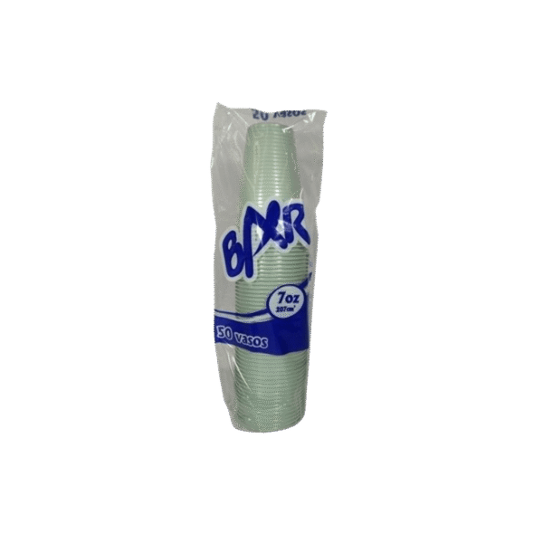 VASO 7 ONZ POLICOLOR BAR EXTRA 60DISPX50UND
