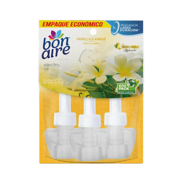 BON ELECTRA OIL REPUESTO X1 VAINILLA & AMBAR 12UND