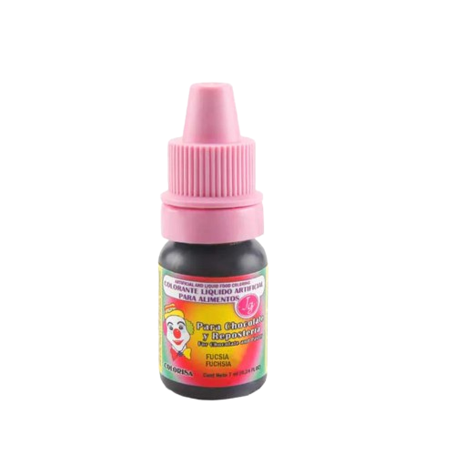 COLORANTE LIQUIDO ARTIFICIAL FUCSIA COLORISA 12UNDX7ML
