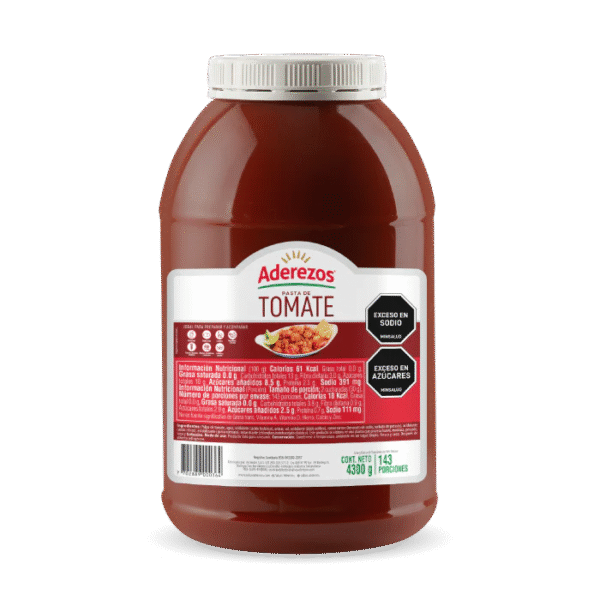 PASTA DE TOMATES ADEREZOS 4UNDX4300G
