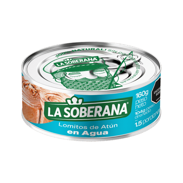ATUN LOMITOS EN AGUA LA SOBERANA 48UNDX140G